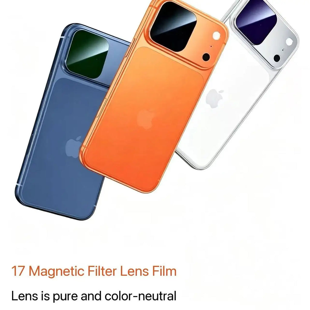 Protective Film For iPhone 17  Pro Max 17 Pro AR+AF Full Coverage Ultra-Thin Camera Lens Protector Metal Frame New