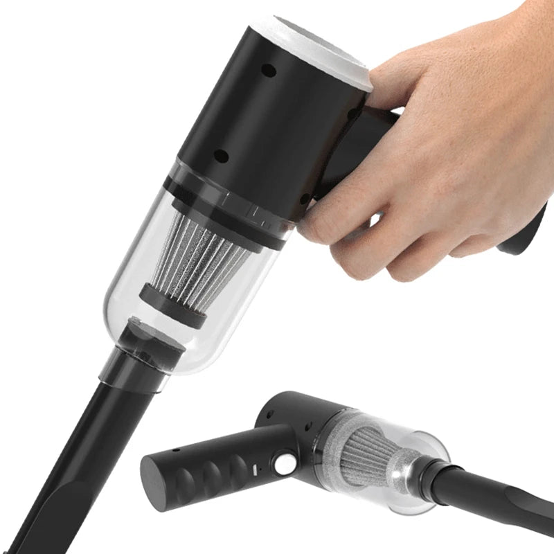 Car Vacuum Cleaner Strong Suction Powerful Wireless Portable Cleaning Machine Mini Handheld Vacuum Cleaner For Car And Home
