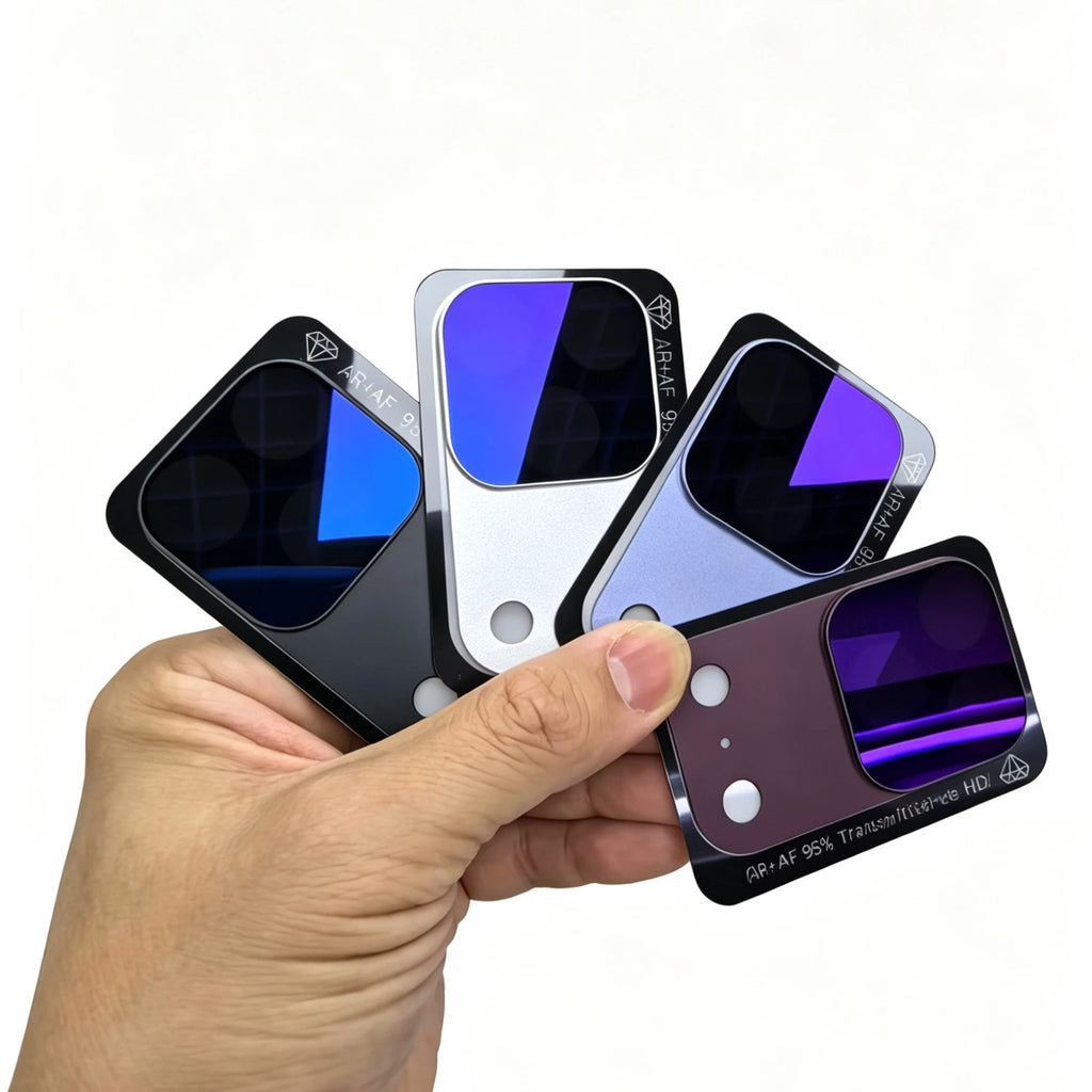 Protective Film For iPhone 17  Pro Max 17 Pro AR+AF Full Coverage Ultra-Thin Camera Lens Protector Metal Frame New