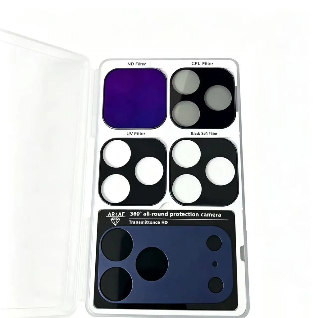 Protective Film For iPhone 17  Pro Max 17 Pro AR+AF Full Coverage Ultra-Thin Camera Lens Protector Metal Frame New