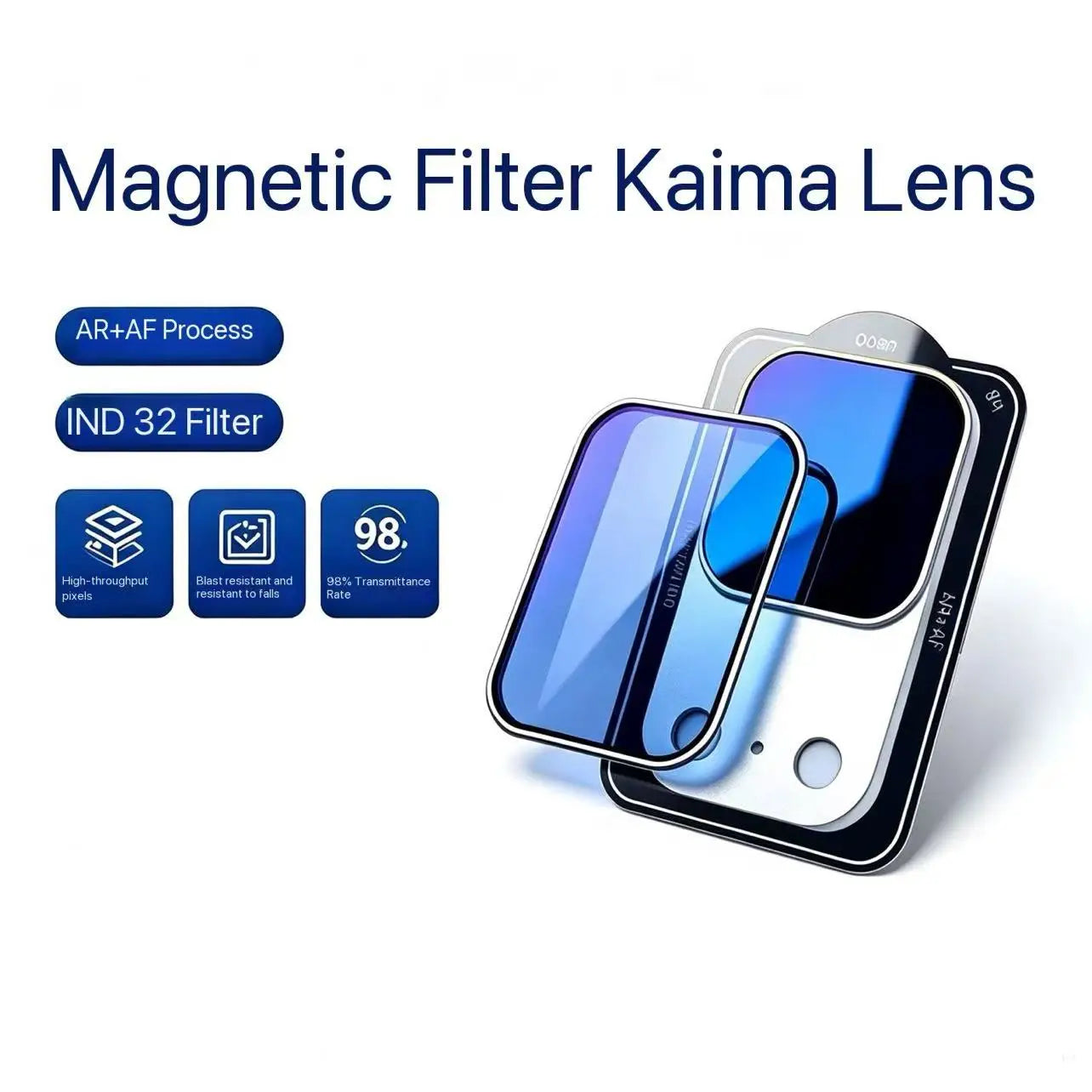 Protective Film For iPhone 17  Pro Max 17 Pro AR+AF Full Coverage Ultra-Thin Camera Lens Protector Metal Frame New